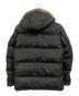 BURBERRY BLACK LABEL (バーバリーブラックレーベル) ラビットファーダウンジャケット ブラック サイズ:M：24000円
