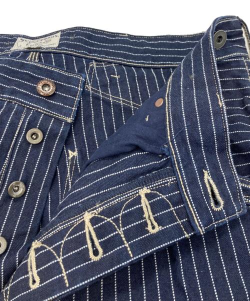 Schott（ショット）Schott (ショット) オールドヒッコリー ワークパンツ ブルー サイズ:36の古着・服飾アイテム
