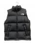 THE NORTH FACE（ザ ノース フェイス）の古着「ヌプシベスト」｜ブラック