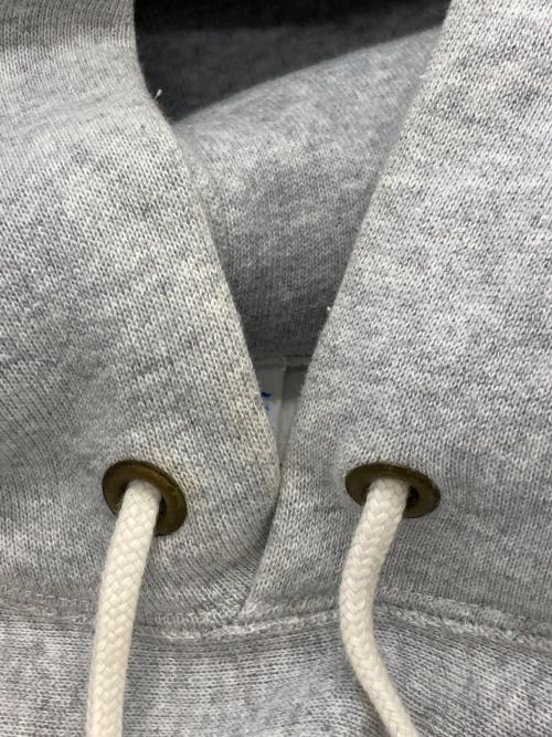 Champion（チャンピオン）Champion (チャンピオン) stussy (ステューシー) プルオーバーパーカー グレー サイズ:Mの古着・服飾アイテム