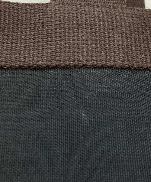 Herve Chapelier（エルベシャプリエ）Herve Chapelier (エルベシャプリエ) スクエアトートバッグ ブラックの古着・服飾アイテム
