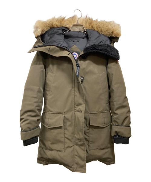 CANADA GOOSE（カナダグース）CANADA GOOSE (カナダグース) BRONTE PARKA カーキ サイズ:Ｓの古着・服飾アイテム