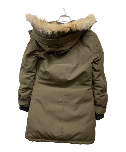 CANADA GOOSE（カナダグース）CANADA GOOSE (カナダグース) BRONTE PARKA カーキ サイズ:Ｓの古着・服飾アイテム