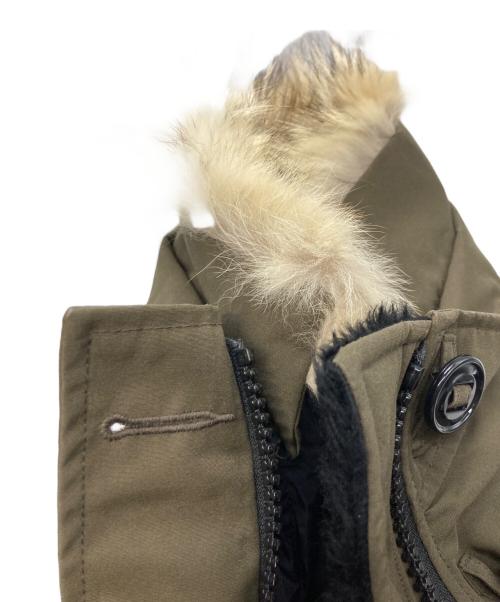 CANADA GOOSE（カナダグース）CANADA GOOSE (カナダグース) BRONTE PARKA カーキ サイズ:Ｓの古着・服飾アイテム