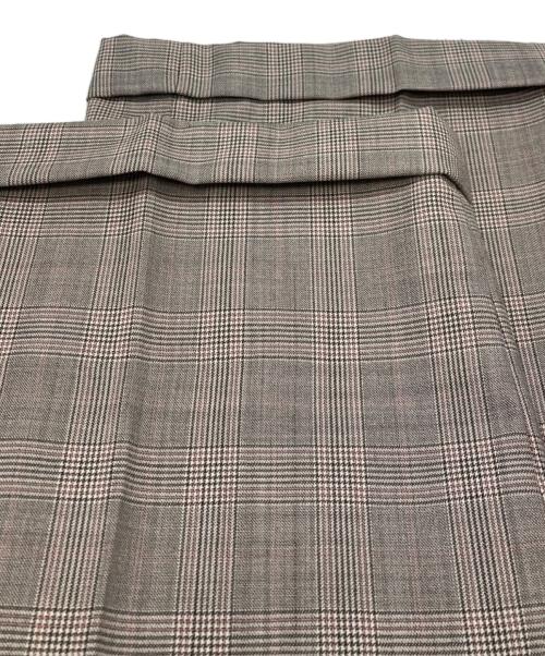 HERMES（エルメス）HERMES (エルメス) シルク混ウールスラックス ベージュ サイズ:50の古着・服飾アイテム