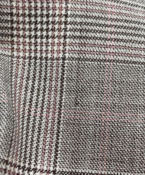 HERMES（エルメス）HERMES (エルメス) シルク混ウールスラックス ベージュ サイズ:50の古着・服飾アイテム