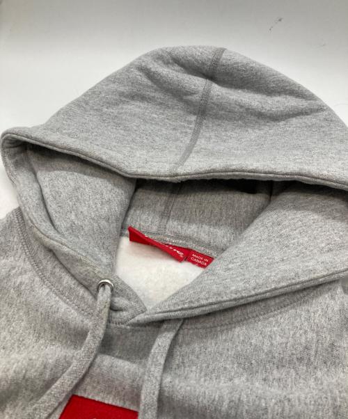 SUPREME（シュプリーム）Supreme (シュプリーム) Cross Box Logo Hoodie グレー サイズ:Ⅿの古着・服飾アイテム
