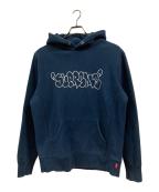 SUPREMEシュプリーム）の古着「09AW JA Pullover Hoodie」｜ネイビー