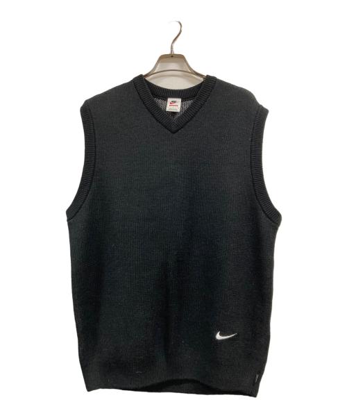 SUPREME（シュプリーム）Supreme (シュプリーム) NIKE (ナイキ) Sweater Vest ブラック サイズ:Ｌの古着・服飾アイテム