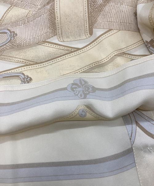 HERMES（エルメス）HERMES (エルメス) シルクシャツ ホワイト サイズ:36の古着・服飾アイテム