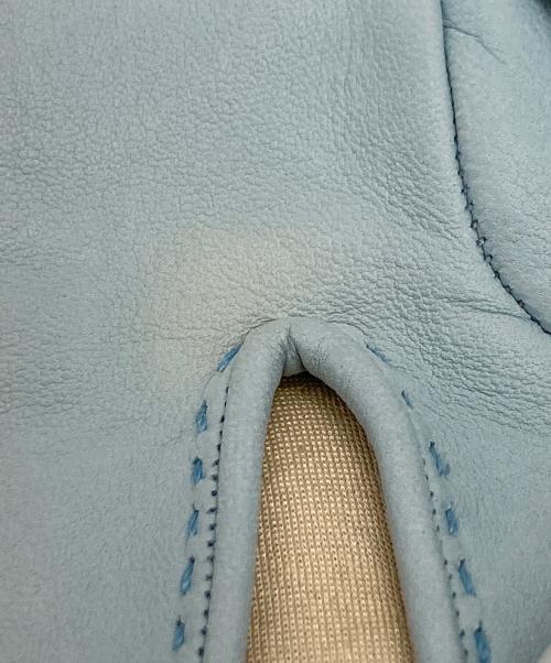 HERMES（エルメス）HERMES (エルメス) ケリー装飾ラムレザーグローブ ピンク サイズ:size 6.5の古着・服飾アイテム