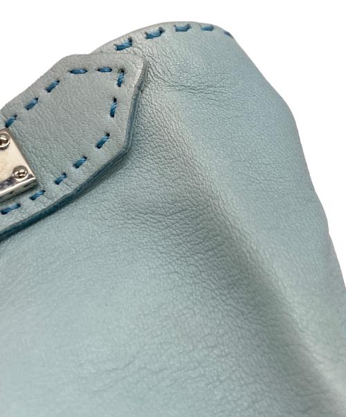 HERMES（エルメス）HERMES (エルメス) ケリー装飾ラムレザーグローブ ピンク サイズ:size 6.5の古着・服飾アイテム