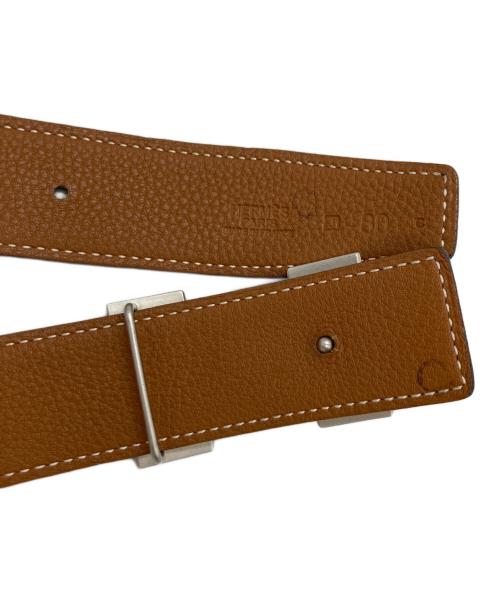 HERMES（エルメス）HERMES (エルメス) レザーベルト ブラックの古着・服飾アイテム