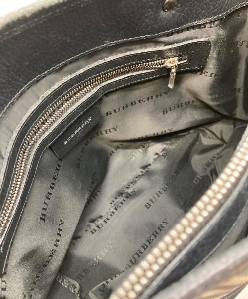 BURBERRY（バーバリー）BURBERRY (バーバリー) トートバッグ ベージュ×ブラックの古着・服飾アイテム