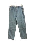 stussyステューシー）の古着「ダブルニーデニムパンツ」｜インディゴ