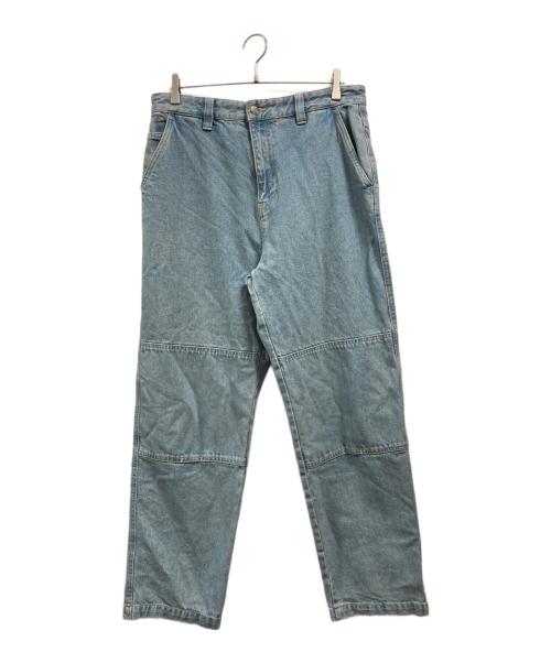stussy（ステューシー）stussy (ステューシー) ダブルニーデニムパンツ インディゴ サイズ:33の古着・服飾アイテム