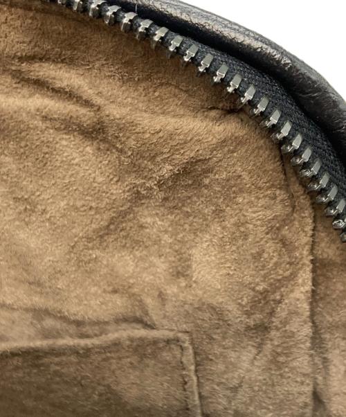 BOTTEGA VENETA（ボッテガベネタ）BOTTEGA VENETA (ボッテガベネタ) イントレチャートショルダーバッグ ブラックの古着・服飾アイテム