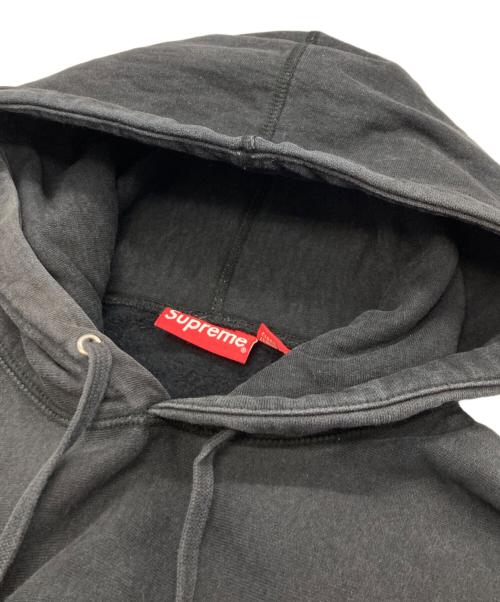 SUPREME（シュプリーム）Supreme (シュプリーム) 16FW STRIPED CUFF HOODED SWEATSHIRT ブラック サイズ:Sの古着・服飾アイテム