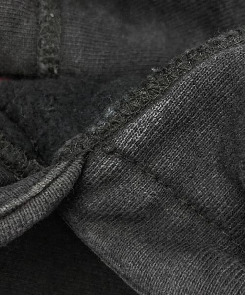 SUPREME（シュプリーム）Supreme (シュプリーム) 16FW STRIPED CUFF HOODED SWEATSHIRT ブラック サイズ:Sの古着・服飾アイテム