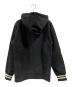 Supreme (シュプリーム) 16FW STRIPED CUFF HOODED SWEATSHIRT ブラック サイズ:S：10000円