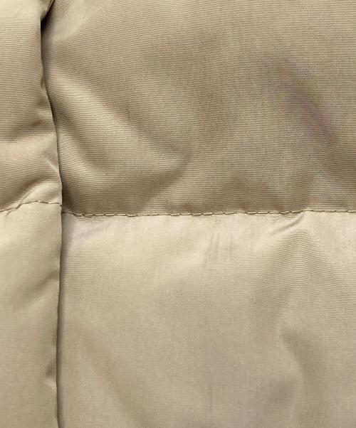 BLUE LABEL CRESTBRIDGE（ブルーレーベルクレストブリッジ）BLUE LABEL CRESTBRIDGE (ブルーレーベルクレストブリッジ) ファー付ダウンコート ベージュ サイズ:36の古着・服飾アイテム