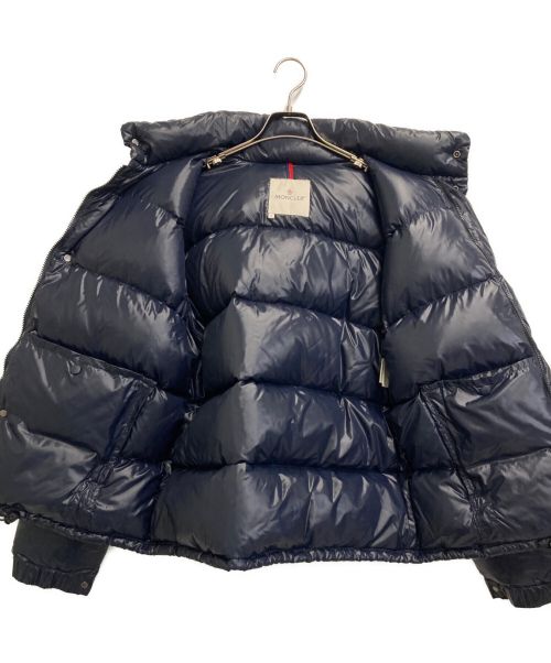 MONCLER（モンクレール）MONCLER (モンクレール) ダウンジャケット ネイビー サイズ:1の古着・服飾アイテム