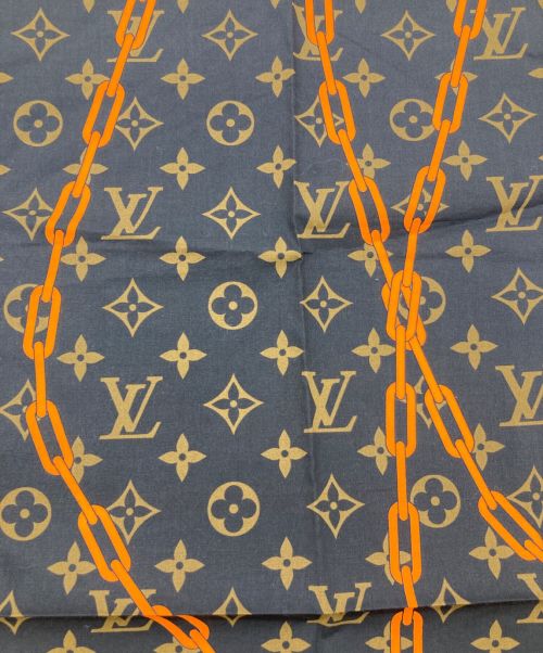 LOUIS VUITTON（ルイ ヴィトン）LOUIS VUITTON (ルイ ヴィトン) モノグラムチェーンスカーフ ブラウンの古着・服飾アイテム