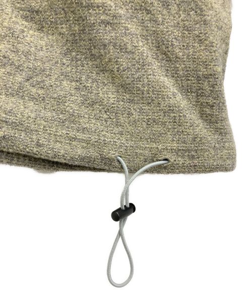 Dulcamara（ドゥルカマラ）Dulcamara (ドゥルカマラ) ウールブレンドハイネックニット グリーン×グレー サイズ:SIZE　１の古着・服飾アイテム