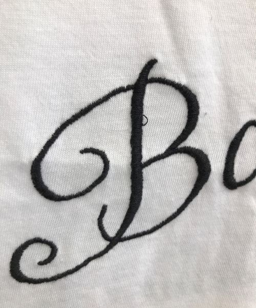 Diagram GRACE CONTINENTAL（ダイアグラム グレースコンチネンタル）Diagram GRACE CONTINENTAL (ダイアグラム グレースコンチネンタル) ロゴ刺繍Tシャツ ホワイト サイズ:2の古着・服飾アイテム