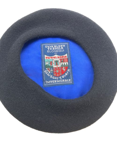 BOINASELOSEGUI（-）BOINASELOSEGUI (-) ウールベレー帽 ブラックの古着・服飾アイテム