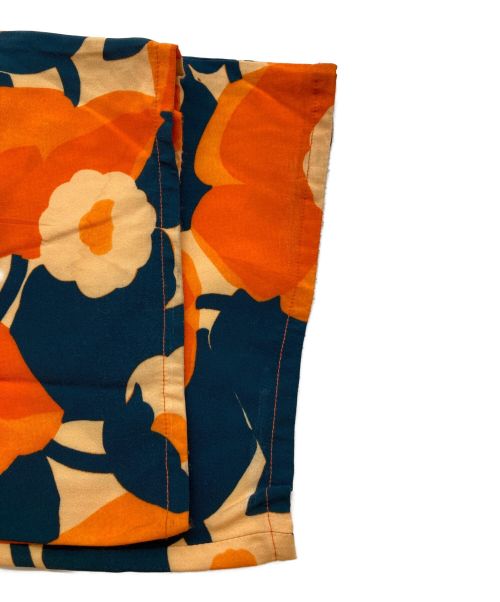 DRIES VAN NOTEN（ドリスヴァンノッテン）DRIES VAN NOTEN (ドリスヴァンノッテン) ボタニカルイージーパンツ オレンジ×ネイビー サイズ:36の古着・服飾アイテム