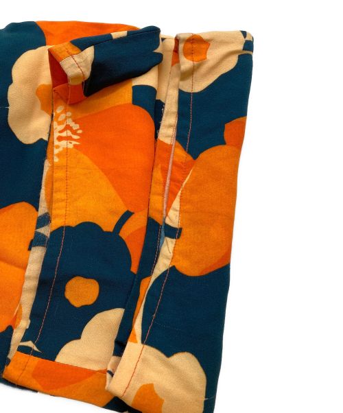 DRIES VAN NOTEN（ドリスヴァンノッテン）DRIES VAN NOTEN (ドリスヴァンノッテン) ボタニカルイージーパンツ オレンジ×ネイビー サイズ:36の古着・服飾アイテム