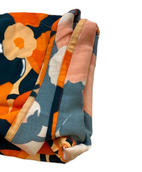 DRIES VAN NOTEN（ドリスヴァンノッテン）DRIES VAN NOTEN (ドリスヴァンノッテン) ボタニカルイージーパンツ オレンジ×ネイビー サイズ:36の古着・服飾アイテム