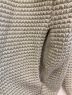 中古・古着 CHAH CHAH (チャーチャー) CC WAFFLE DOUBLE CARDIGAN-SMOKE ライトグリーン サイズ:M：2500円