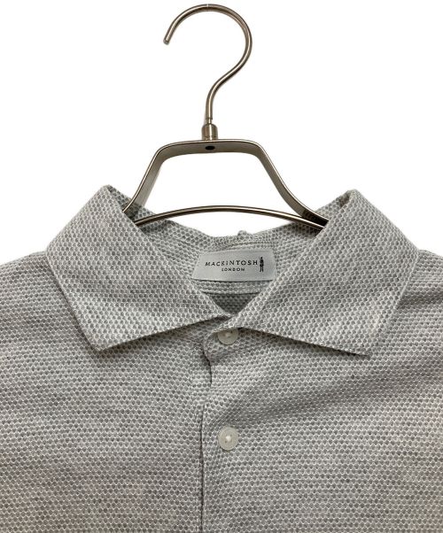 MACKINTOSH（マッキントッシュ）MACKINTOSH (マッキントッシュ) ブライトンポロシャツ グレー サイズ:LLの古着・服飾アイテム