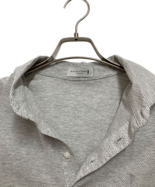 MACKINTOSH（マッキントッシュ）MACKINTOSH (マッキントッシュ) ブライトンポロシャツ グレー サイズ:LLの古着・服飾アイテム