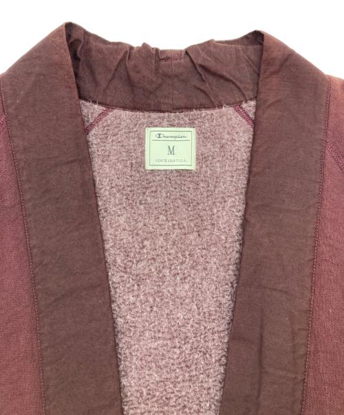 Champion（チャンピオン）Champion (チャンピオン) ガーメントダイスウェットハッピコート ボルドー サイズ:Mの古着・服飾アイテム