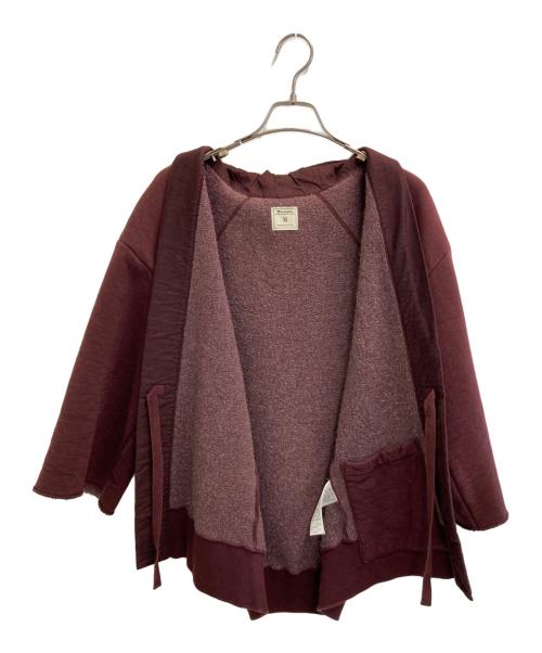 Champion（チャンピオン）Champion (チャンピオン) ガーメントダイスウェットハッピコート ボルドー サイズ:Mの古着・服飾アイテム