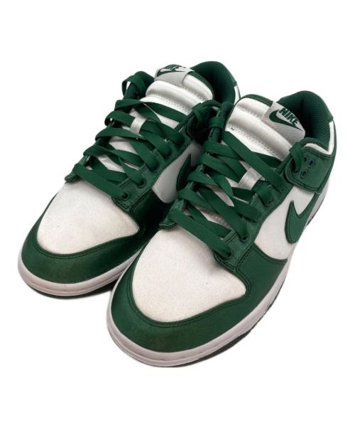 NIKE（ナイキ）NIKE (ナイキ) ローカットスニーカー ホワイト×グリーン サイズ:24㎝の古着・服飾アイテム