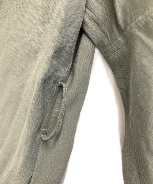 ADORE（アドーア）ADORE (アドーア) ライトグログランマキシワンピース グリーン サイズ:36の古着・服飾アイテム