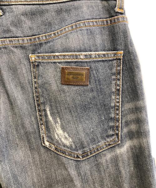 DOLCE & GABBANA（ドルチェ＆ガッバーナ）DOLCE & GABBANA (ドルチェ＆ガッバーナ) デニムパンツ インディゴ サイズ:46の古着・服飾アイテム