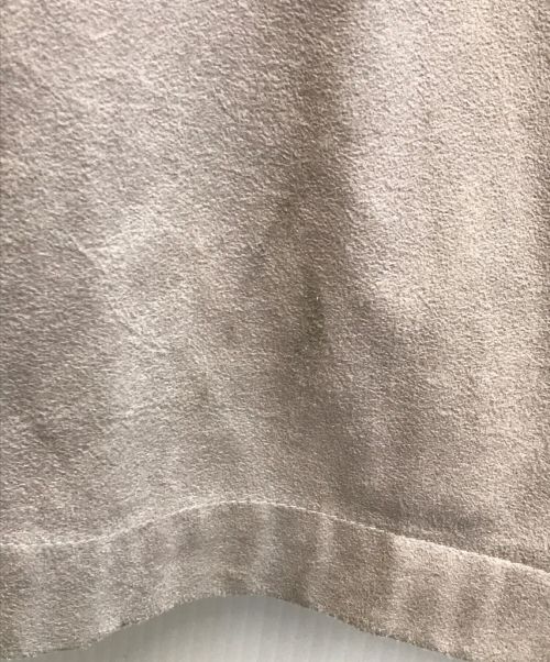 PERVERZE（パーバーズ）PERVERZE (パーバーズ) Large Double Brest Coat ライトグレー サイズ:Fの古着・服飾アイテム