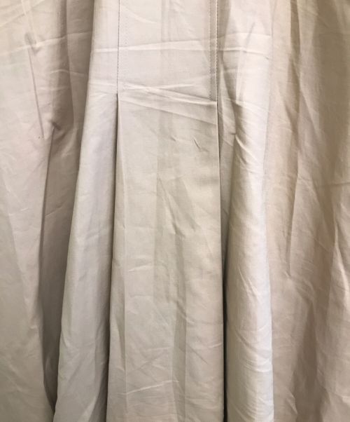 OSLOW（オスロー）OSLOW (オスロー) スタンドカラーロングワンピース ベージュ サイズ:Mの古着・服飾アイテム