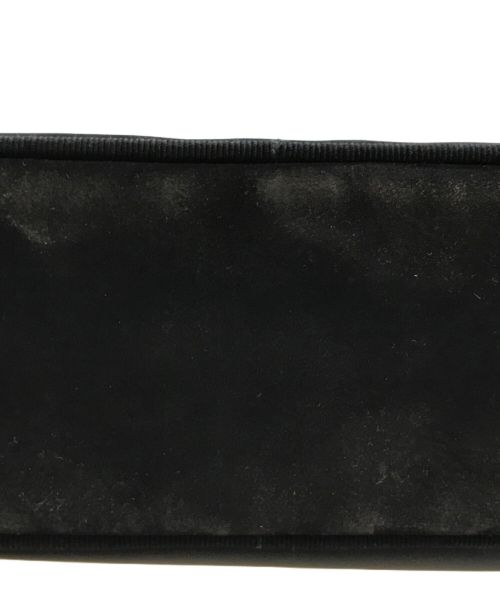 Salvatore Ferragamo（サルヴァトーレ フェラガモ）Salvatore Ferragamo (サルヴァトーレ フェラガモ) ヴァラリボンレザーショルダーバッグ ブラック サイズ:-の古着・服飾アイテム