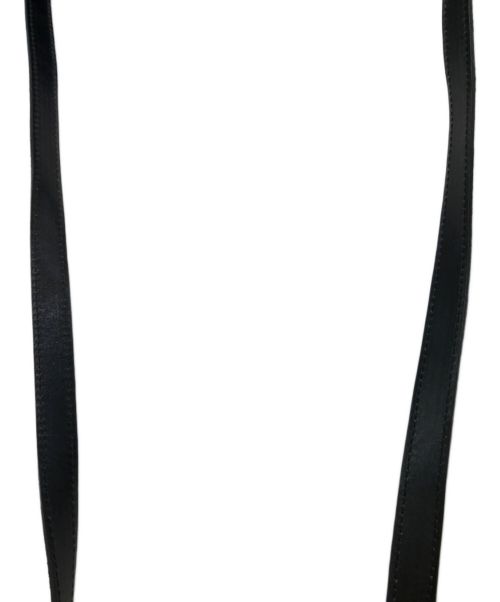 Salvatore Ferragamo（サルヴァトーレ フェラガモ）Salvatore Ferragamo (サルヴァトーレ フェラガモ) ヴァラリボンレザーショルダーバッグ ブラック サイズ:-の古着・服飾アイテム