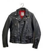 Lewis Leathersルイスレザース）の古着「LIGHTNINGレザージャケット」｜ブラック