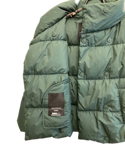 WEEKEND Max Mara（ウィークエンド マックスマーラ）WEEKEND Max Mara (ウィークエンド マックスマーラ) ダウンジャケット グリーン サイズ:SIZE 36の古着・服飾アイテム