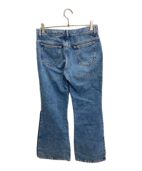 Maison Margiela（メゾンマルジェラ）Maison Margiela (メゾンマルジェラ) サイドスリットフレアデニム ブルー サイズ:42の古着・服飾アイテム
