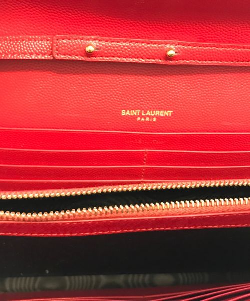 Yves Saint Laurent（イヴサンローラン）Yves Saint Laurent (イヴサンローラン) カサンドラチェーンバッグ レッド サイズ:-の古着・服飾アイテム