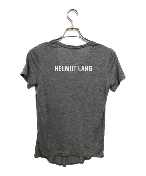 HELMUT LANG（ヘルムートラング）HELMUT LANG (ヘルムートラング) バックプリントTシャツ グレー サイズ:Sの古着・服飾アイテム